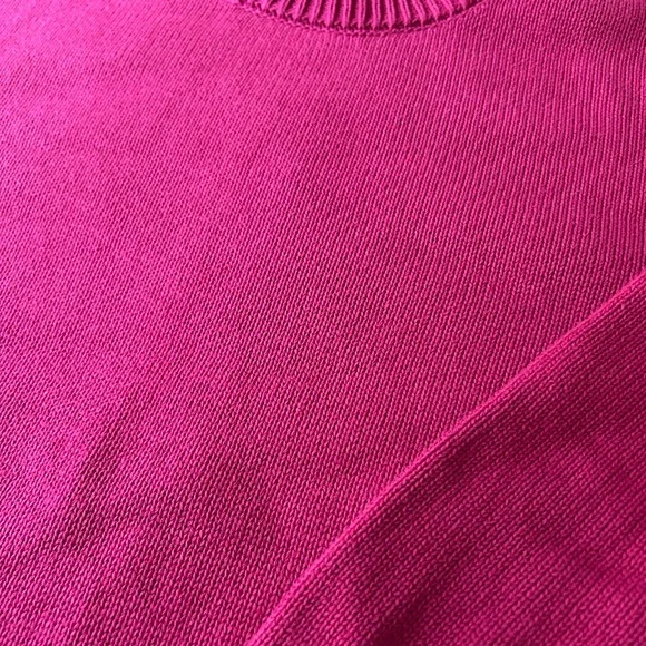 Gap hot pink size medium sweater - Picture 3 of 5